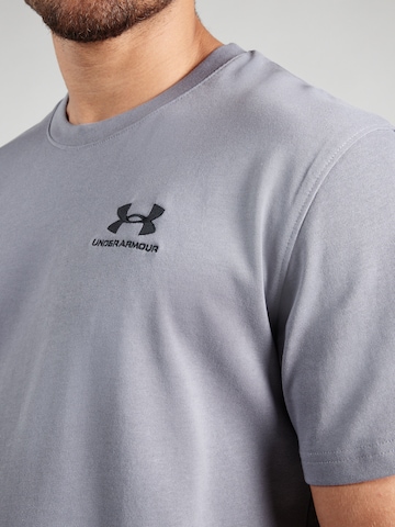 UNDER ARMOUR Funkcionalna majica | siva barva