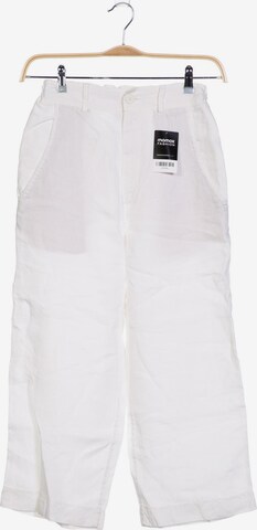Aspesi Pants in XS in White: front