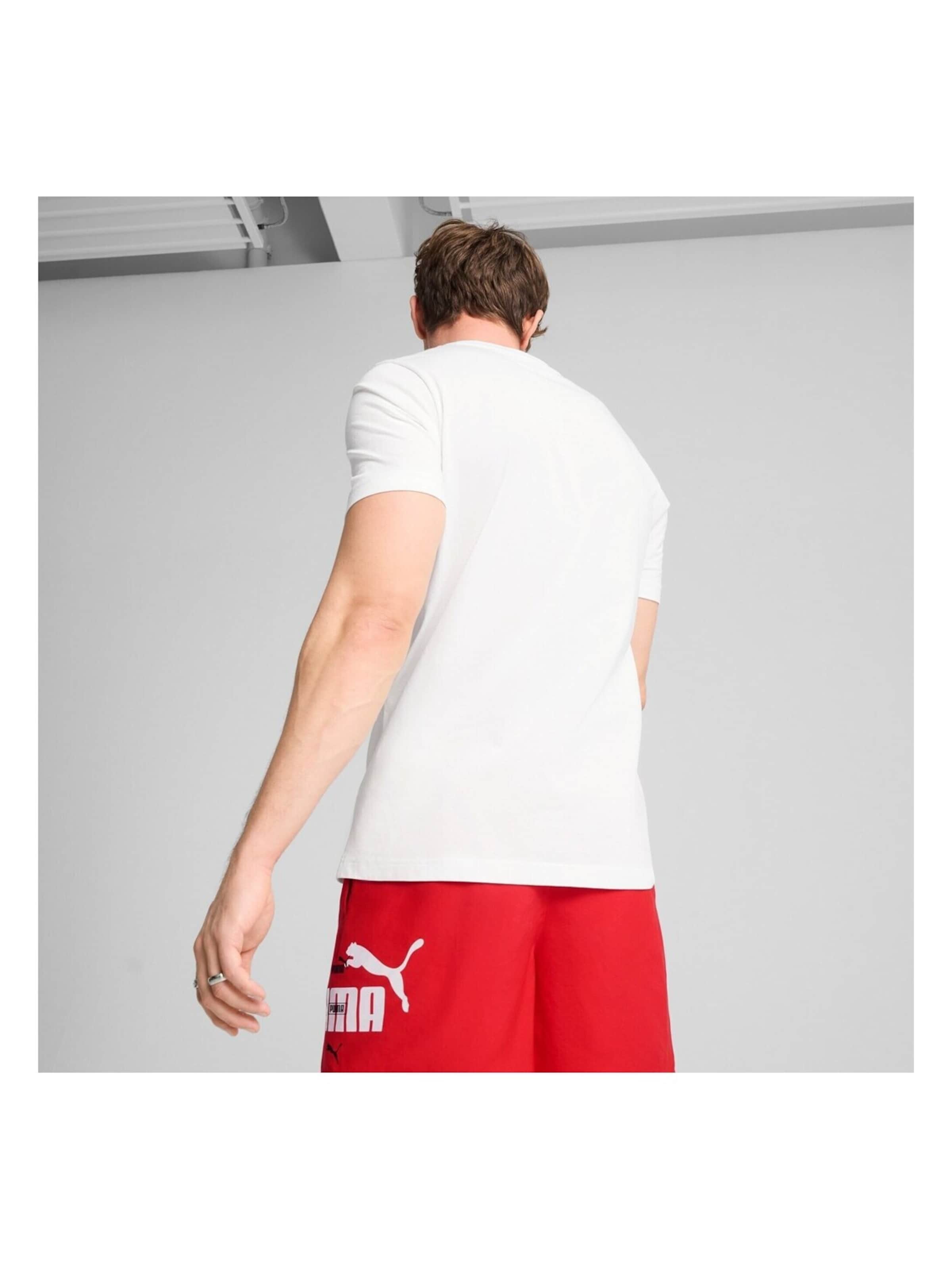 PUMA Shirt‌ in Weiß