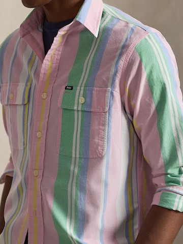 Polo Ralph Lauren Слим Рубашка 'OXFORD' в Ярко-розовый