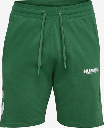 Hummel Sportbroek 'LEGACY' in Groen: voorkant