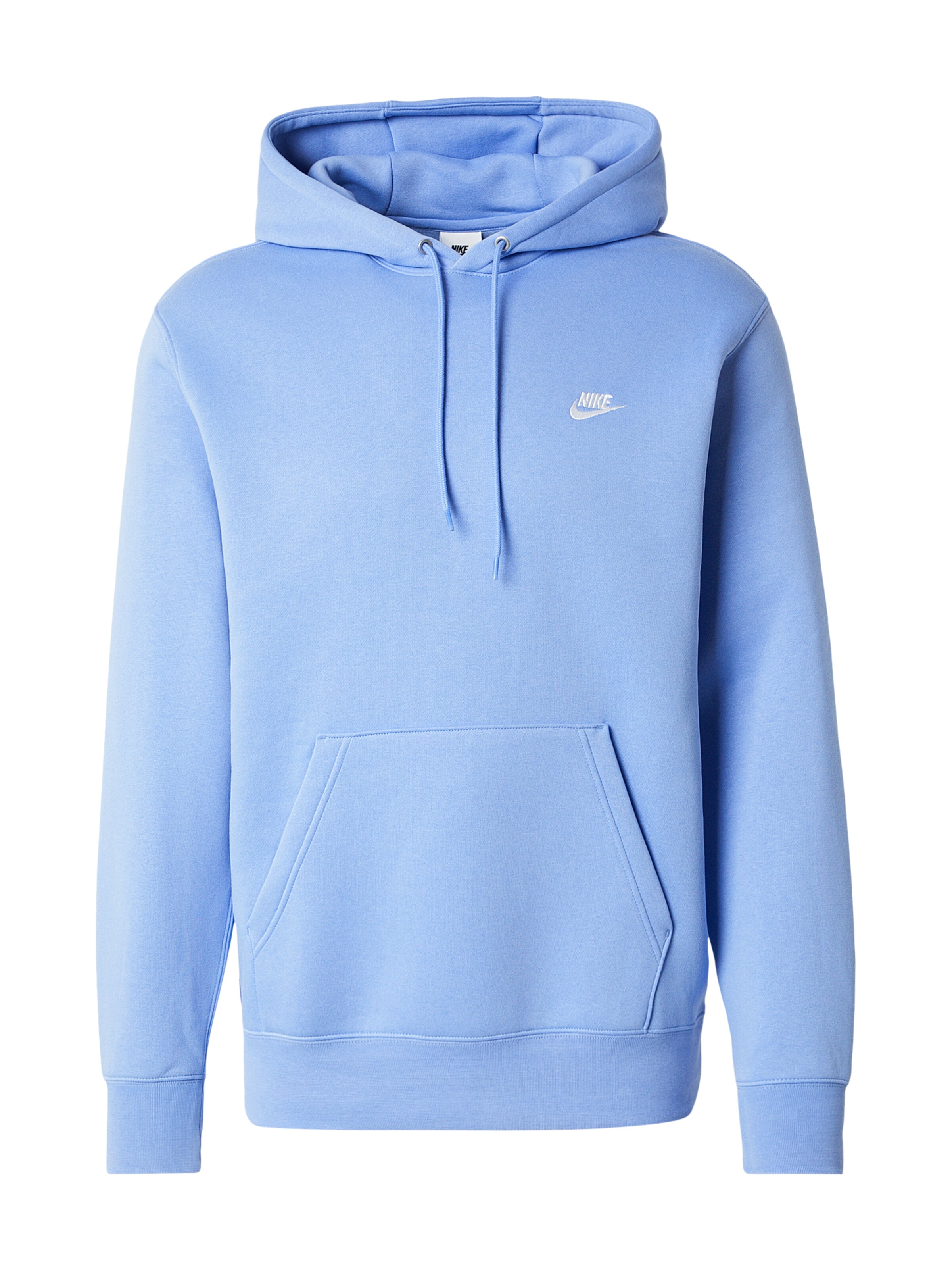 Nike Sportswear Sweatshirt 'CLUB' in Blauw: voorkant
