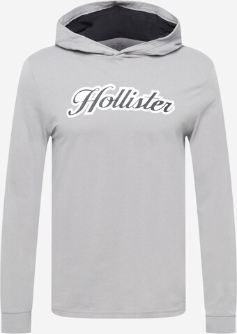 T-Shirt HOLLISTER en gris : devant