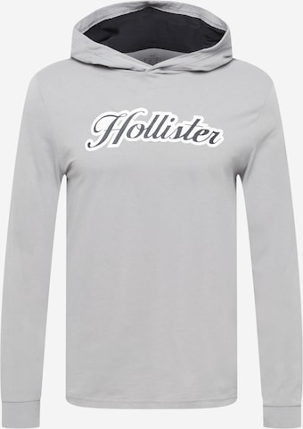 HOLLISTER Μπλουζάκι σε γκρι: μπροστά