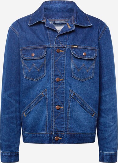 WRANGLER Between-season jacket '124MJ' in Blue denim, Item view