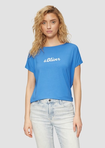 T-shirt s.Oliver en bleu : devant