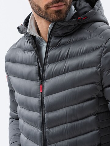 Ombre Between-season jacket 'C368' in Grey