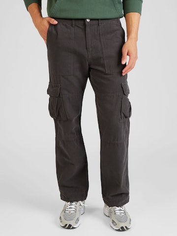 Regular Pantalon cargo 'Tayls' Pegador en noir : devant