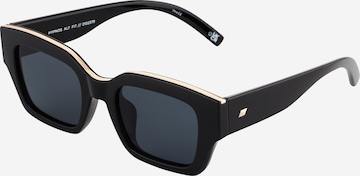LE SPECS Слънчеви очила 'Hypnos' в черно: отпред
