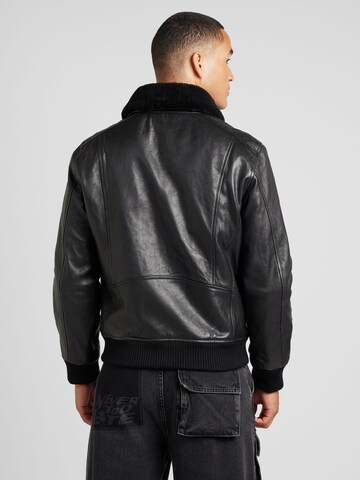 JOOP! Jeans Between-Season Jacket 'Avia' in Black