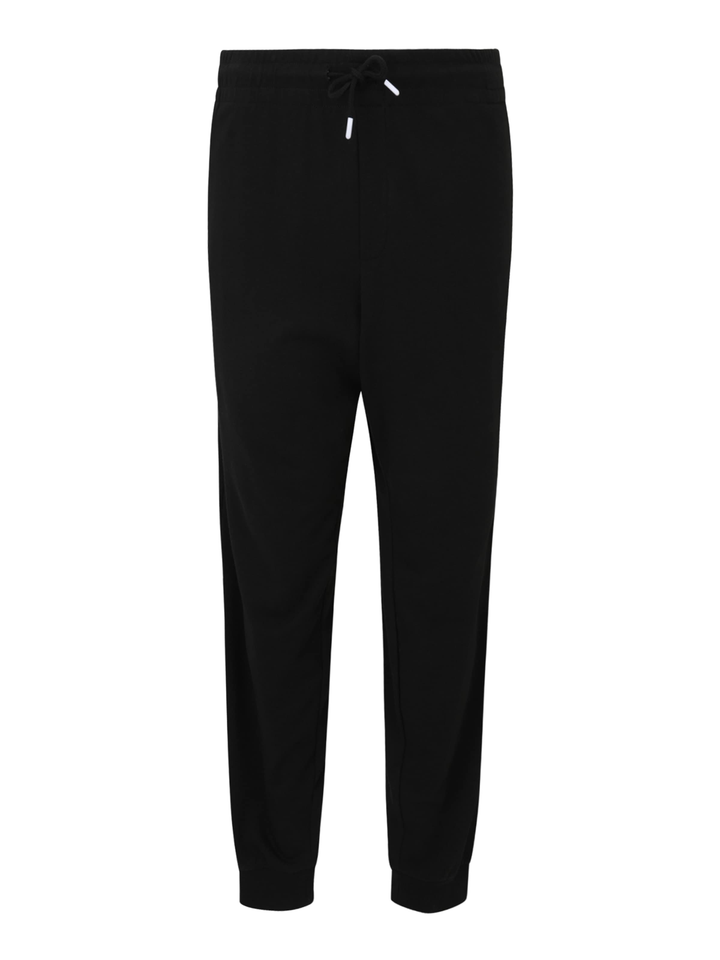 Jack & Jones Plus Дънки Tapered Leg Панталон в черно: отпред