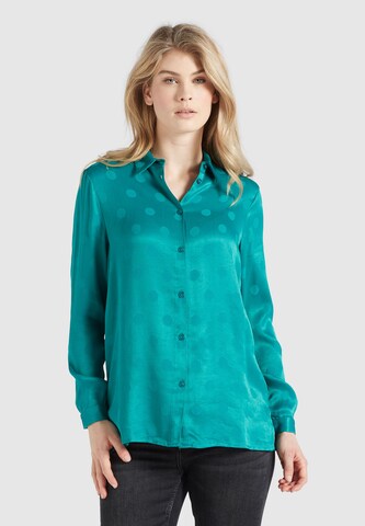 khujo Bluse 'Larisa' in Blau: predná strana