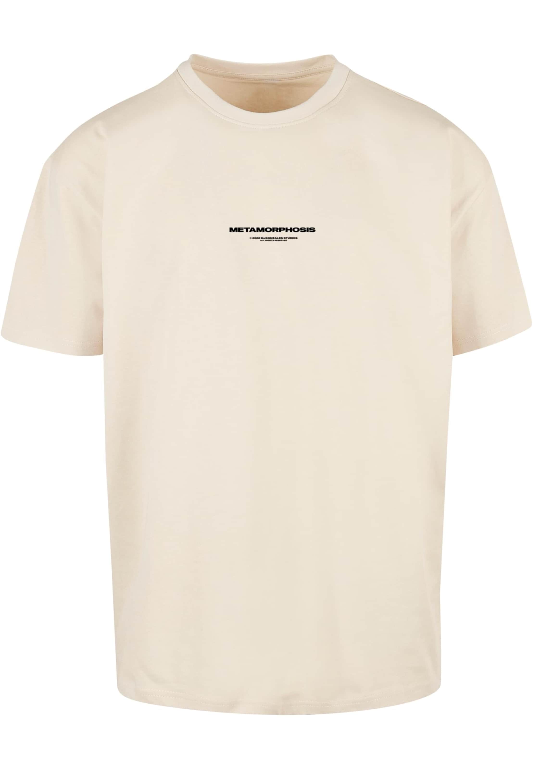 MJ Gonzales T-shirt i beige: framsida