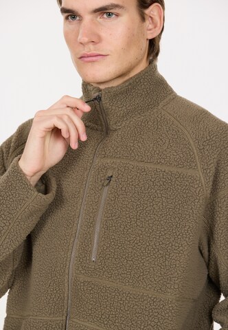 Virtus Athletic fleece jacket 'Danvi' in Brown