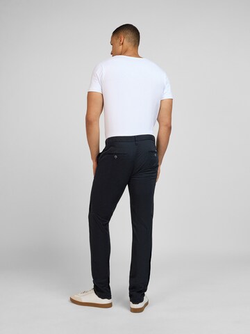 WOTEGA Slim fit Chino Pants 'Adriano' in Blue