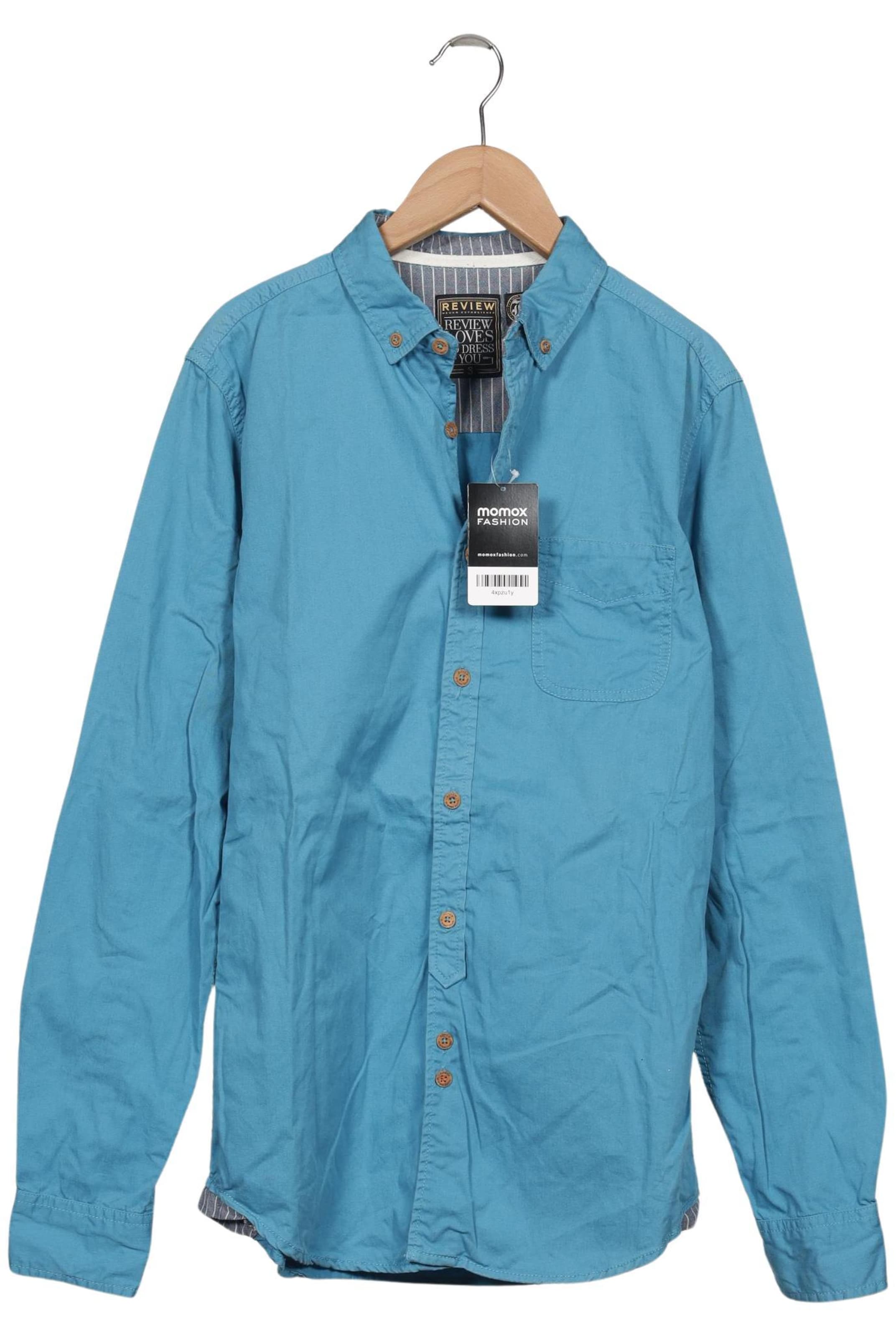Review Hemd S in Blau: Vorderseite