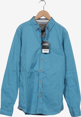 Review Hemd S in Blau: Vorderseite