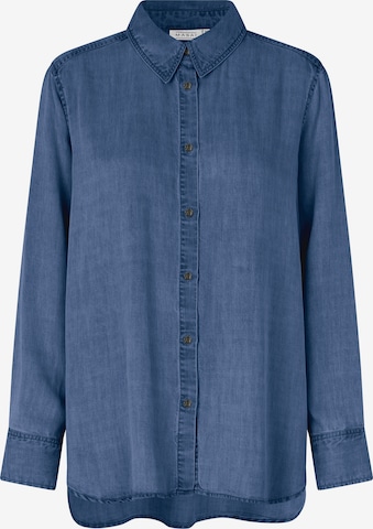 Masai Blouse in Blauw: voorkant