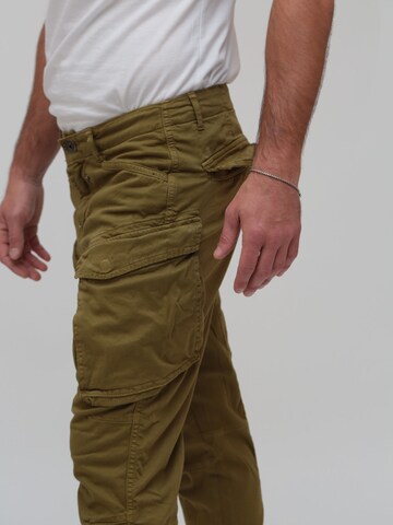 Miracle of Denim Regular Cargo Pants 'Elias' in Green