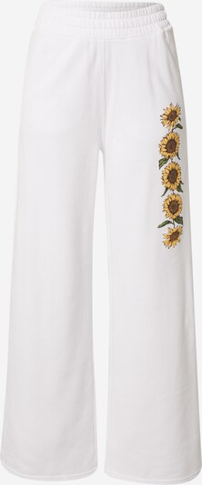 Pantaloni HOLLISTER pe galben / verde / alb, Vizualizare produs