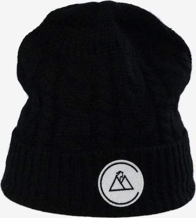 Berretto CASH-MERE.CH di colore nero / bianco, Visualizzazione prodotti