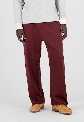 Prohibited - Loosefit Pantalón 'Club' en rojo: frente