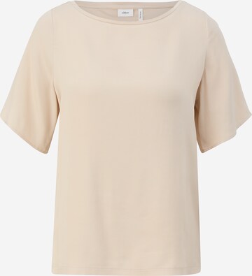 s.Oliver BLACK LABEL Bluse i beige: forside