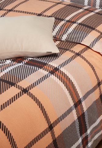 SCHIESSER Duvet Cover 'Borro' in Beige