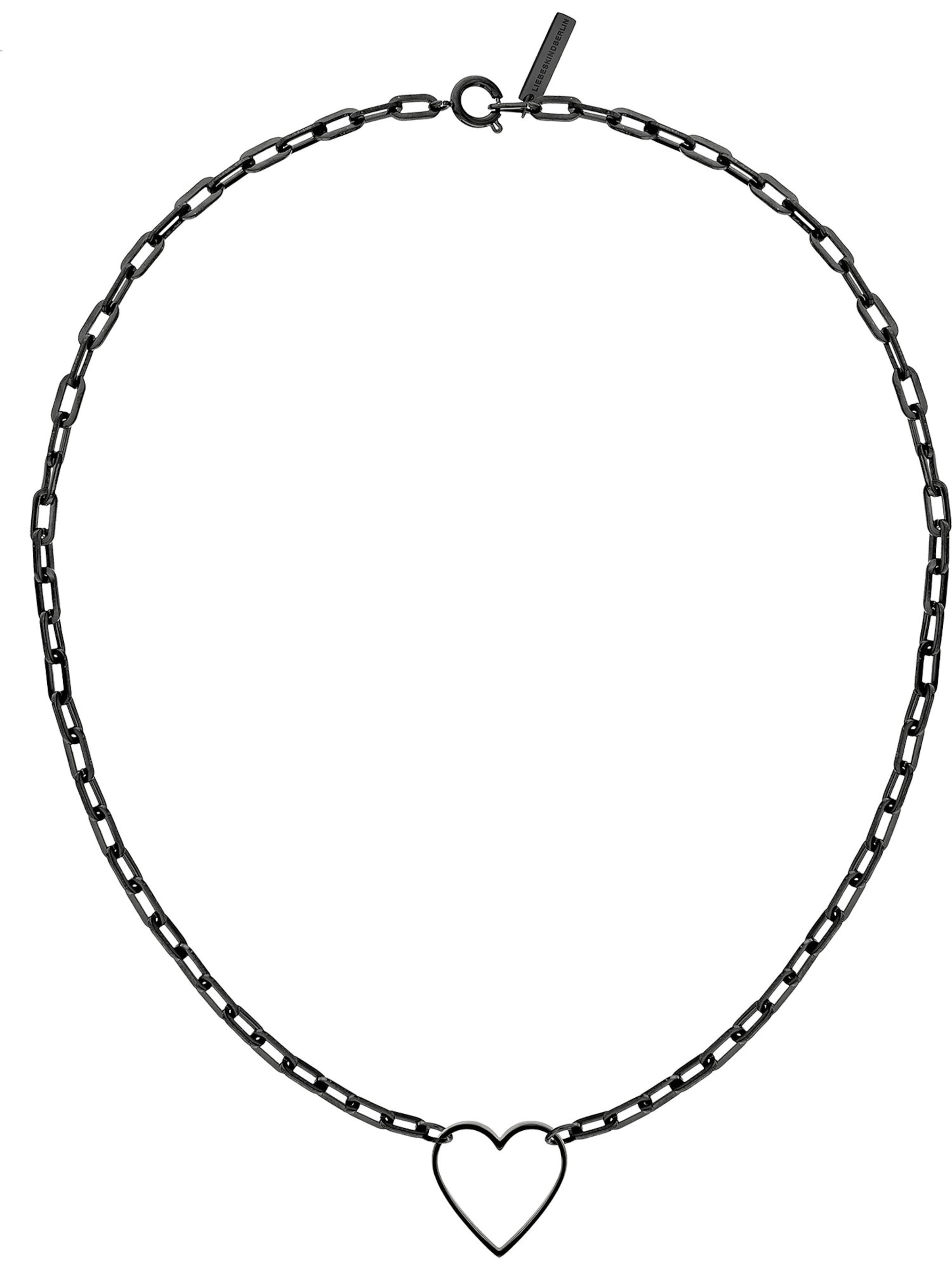 Liebeskind Berlin Necklace in Black: front