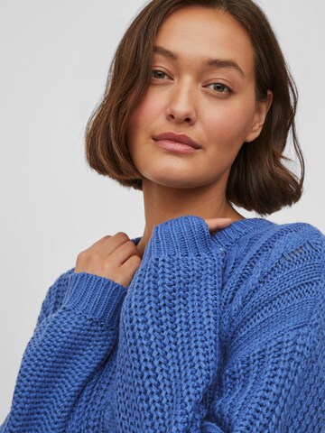 VILA Sweater 'Kana' in Blue