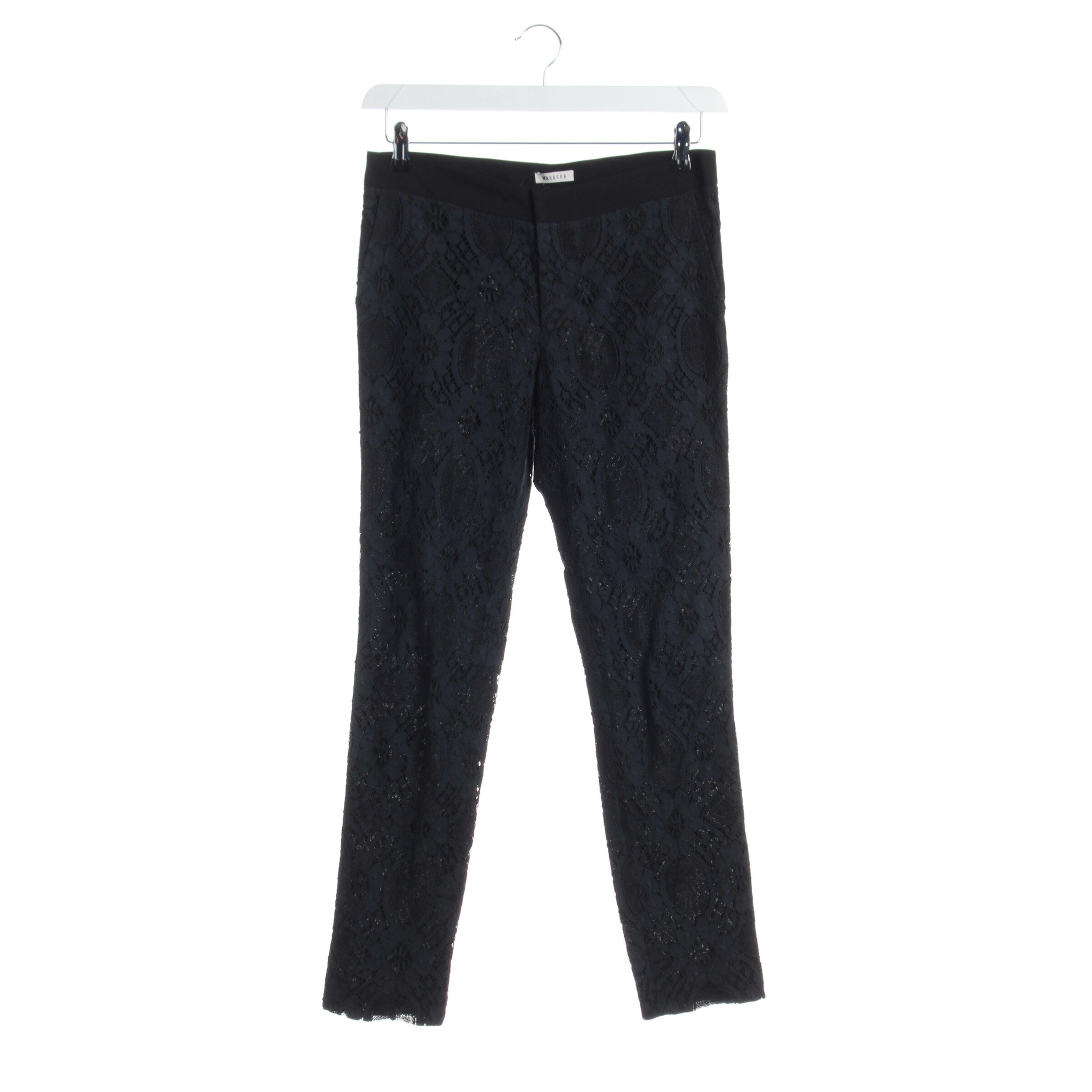 Masscob Pants in M in Black: front