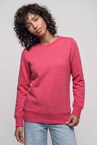 alife & kickin Sweatshirt 'LottaAK A' in Roze: voorkant