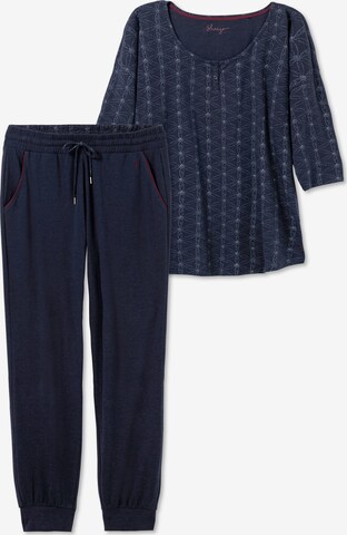 SHEEGO Pyjama in Blau: predná strana