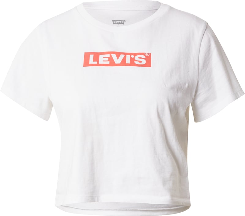 LEVI'S T-Shirt 'JORDIE' in Creme