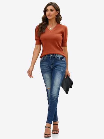 Imily Bela Pulóver - piros