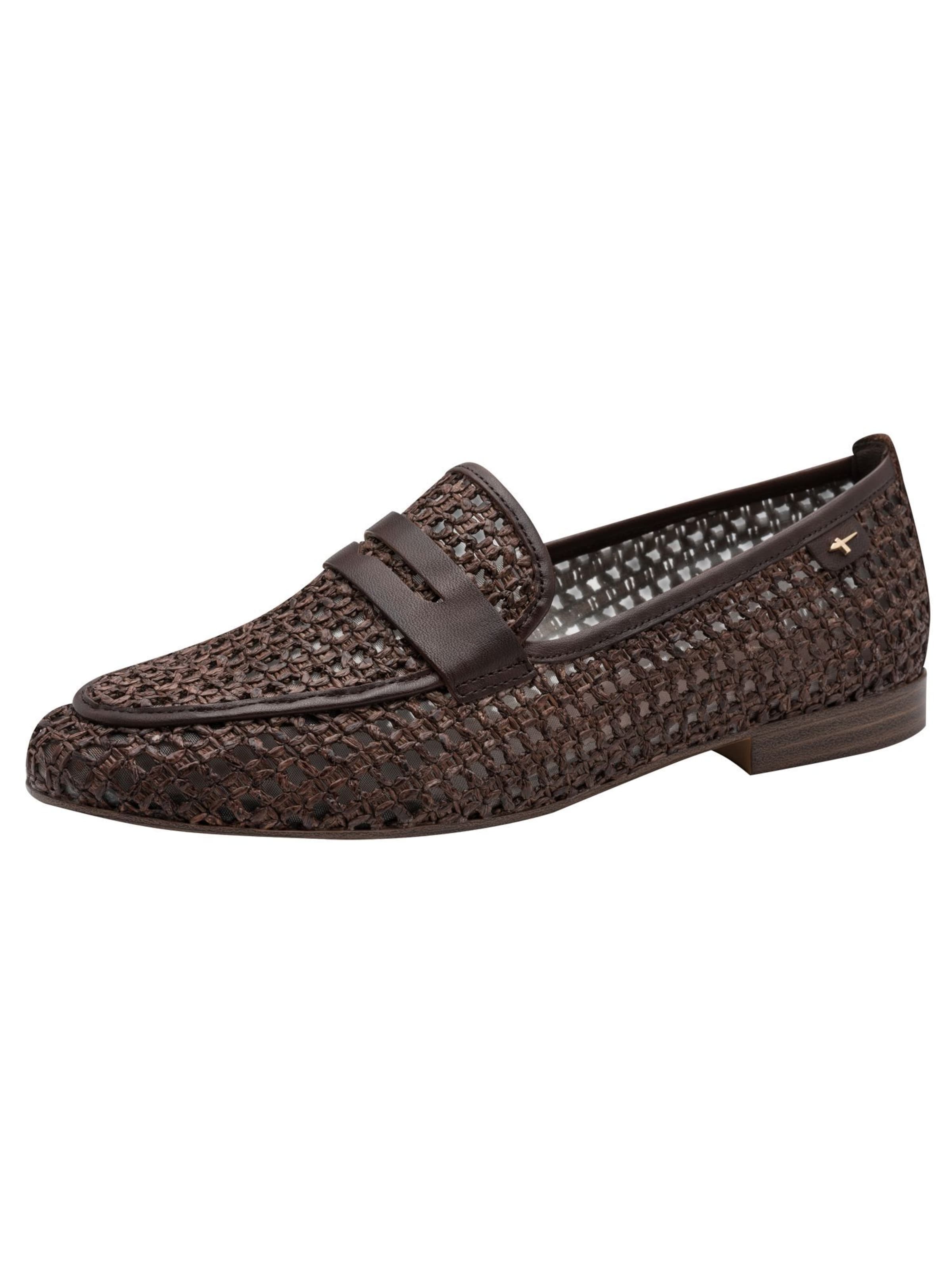Tamaris Slip-ons in Chocolate, Item view