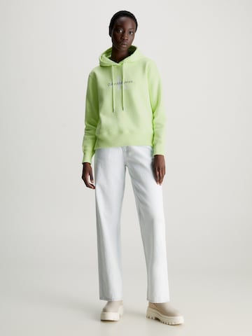 Felpa di Calvin Klein Jeans in verde