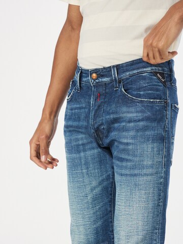 REPLAY Regular Jeans 'WAITOM' in Blau