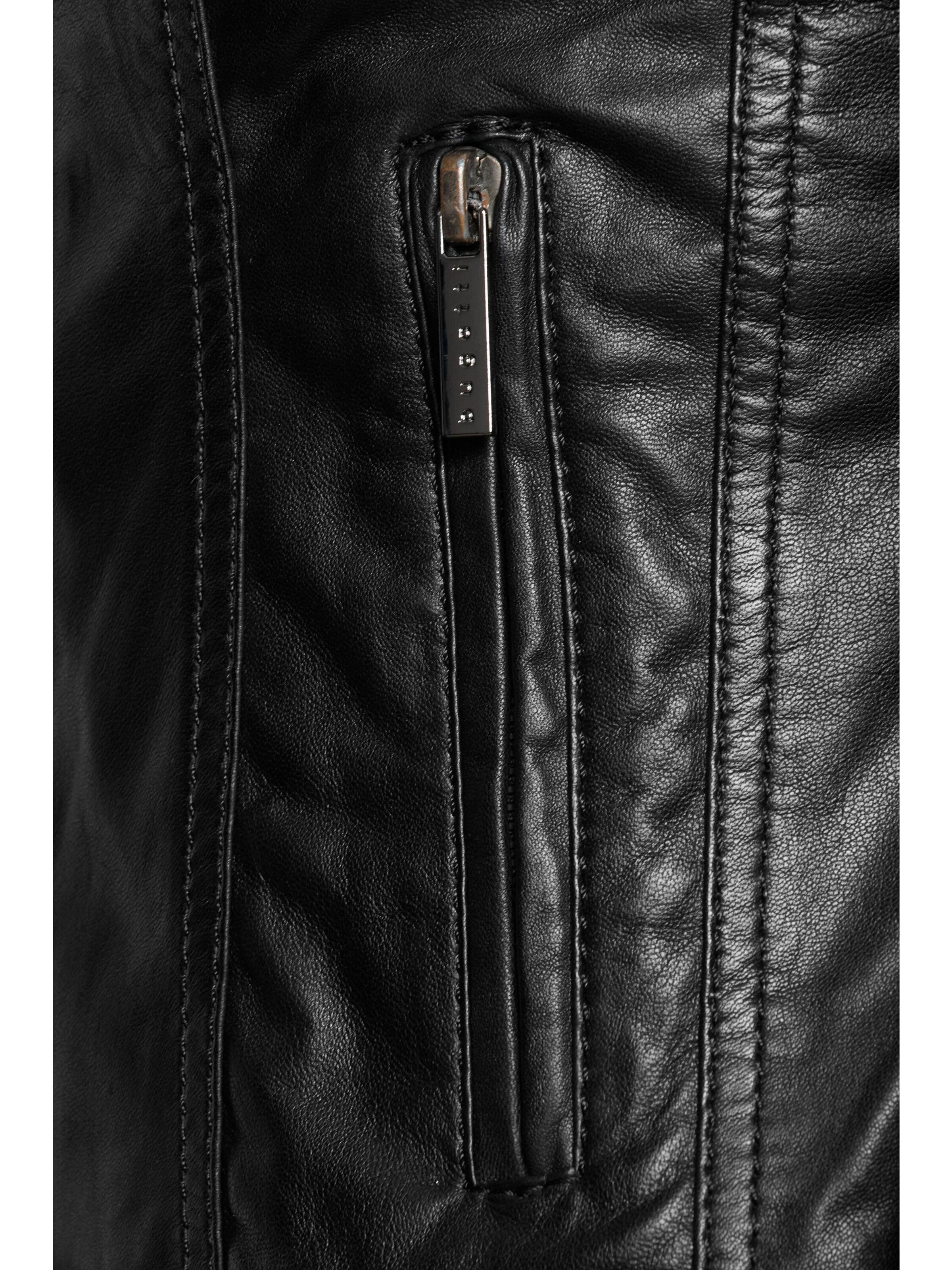 bugatti Übergangsjacke in Schwarz