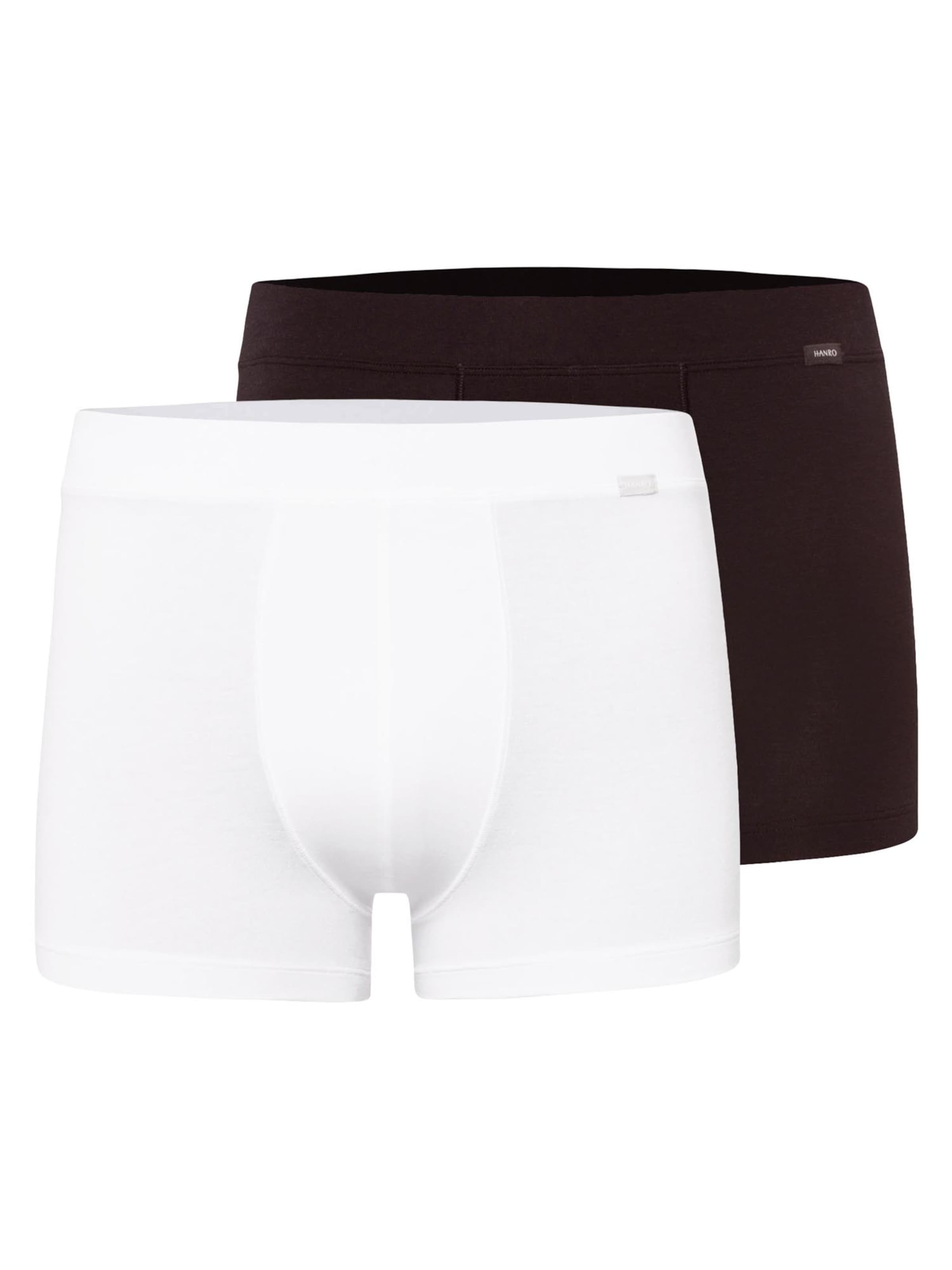 Hanro Boxer shorts 'Natural Function' in Black: front