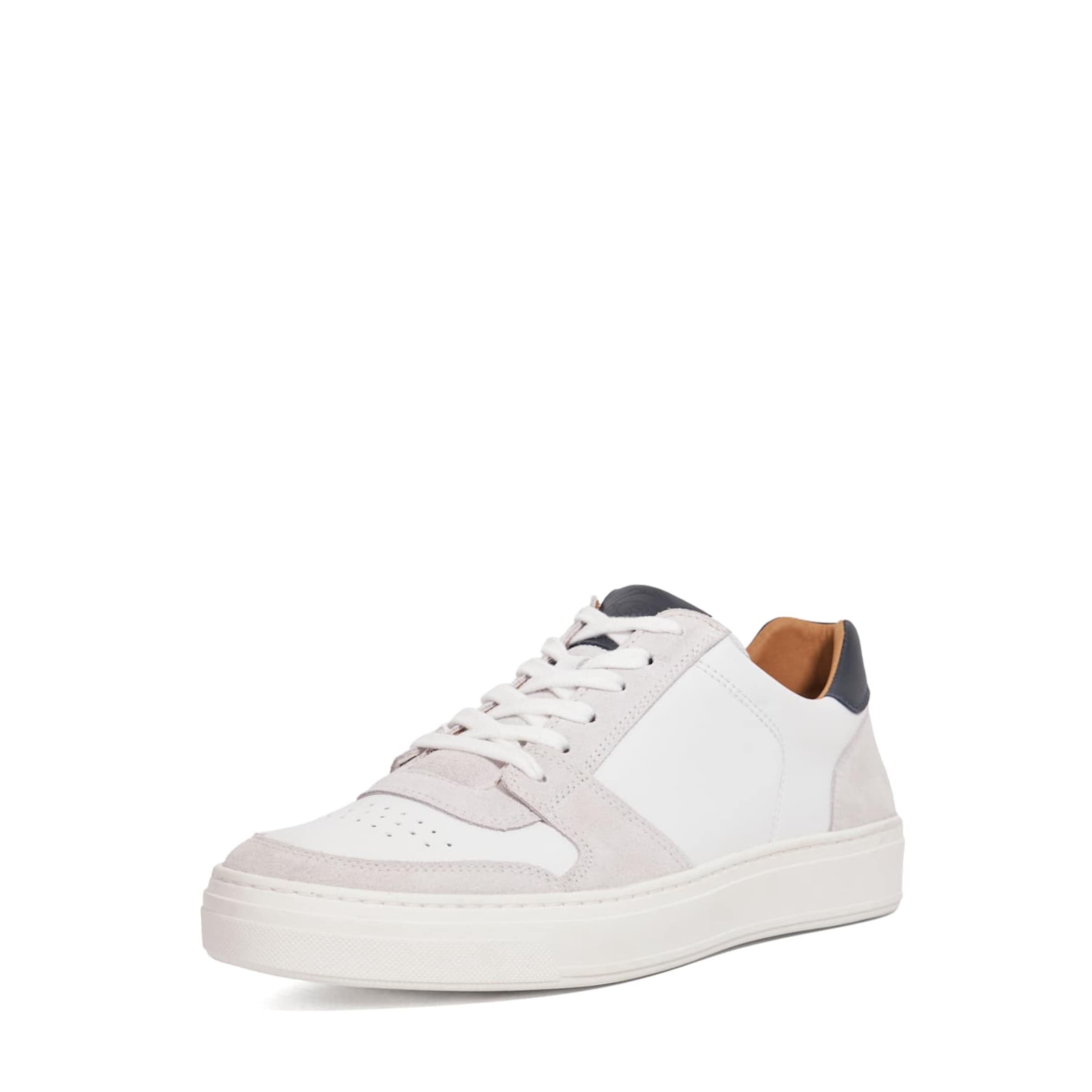 Dune LONDON Sneakers laag 'Tawly' in Wit: voorkant