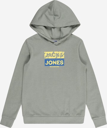 Jack & Jones Junior Sweatshirt 'JOHN' in Grey: front