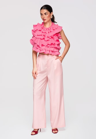 Ombre Regular Broek in Roze
