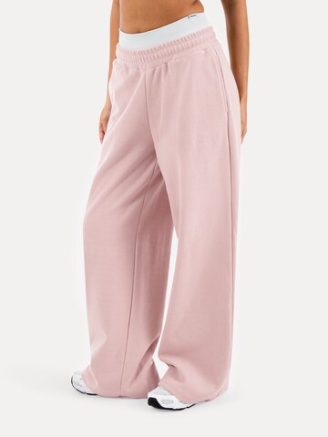 Smilodox Loosefit Broek in Roze