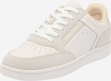 Baskets basses 'Violeta 3A' Marc O'Polo en beige : devant