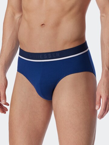 SCHIESSER Slip in Blauw: voorkant