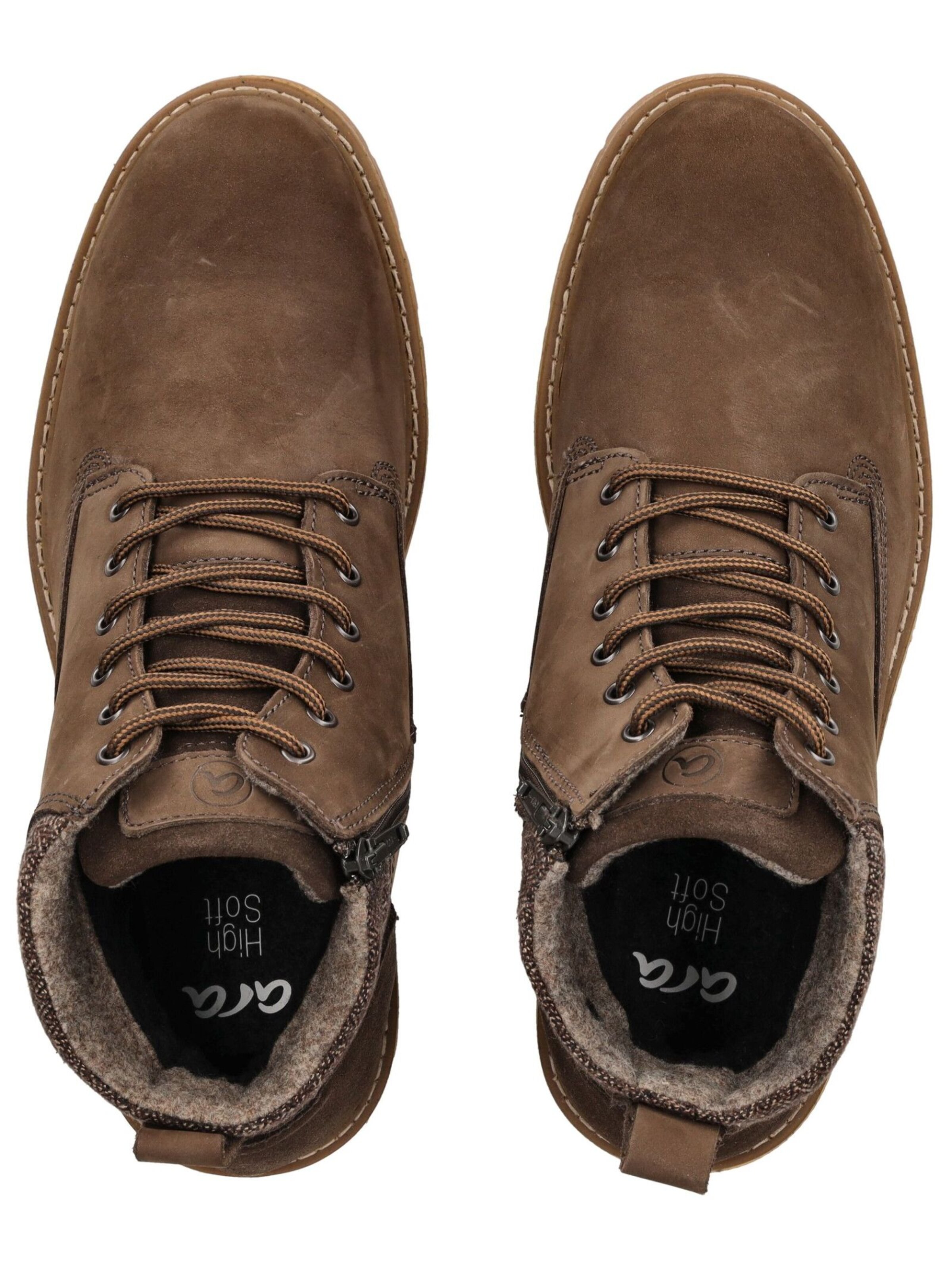 Boots stringati di ARA in marrone