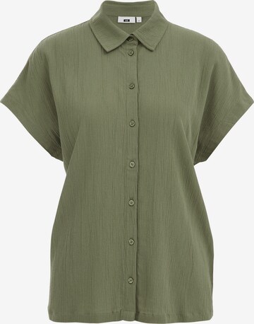 WE Fashion Bluse i grønn: forside