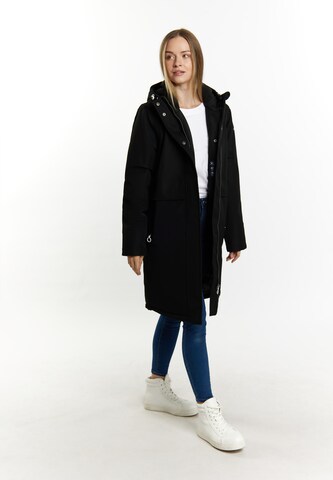 DreiMaster Maritim Raincoat 'Boundry' in Black