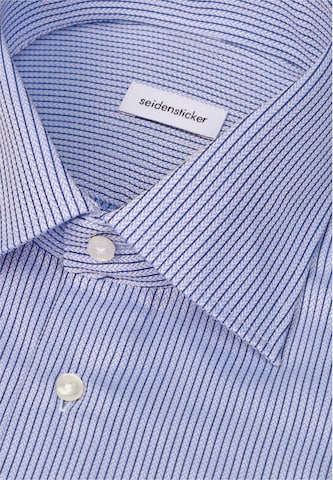 Coupe slim Chemise business SEIDENSTICKER en bleu
